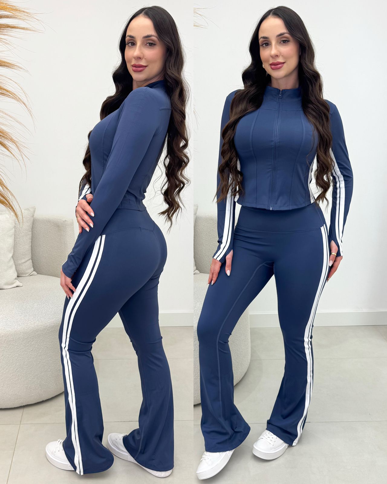 Conjunto Fitness Amélia Azul 134769