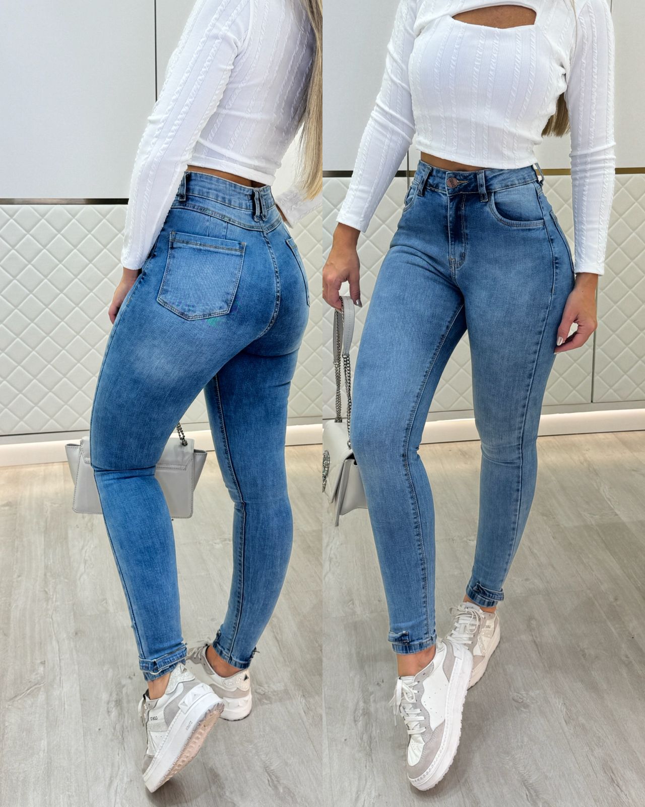 Calça Jeans Delavê Skinny Xayane 95949