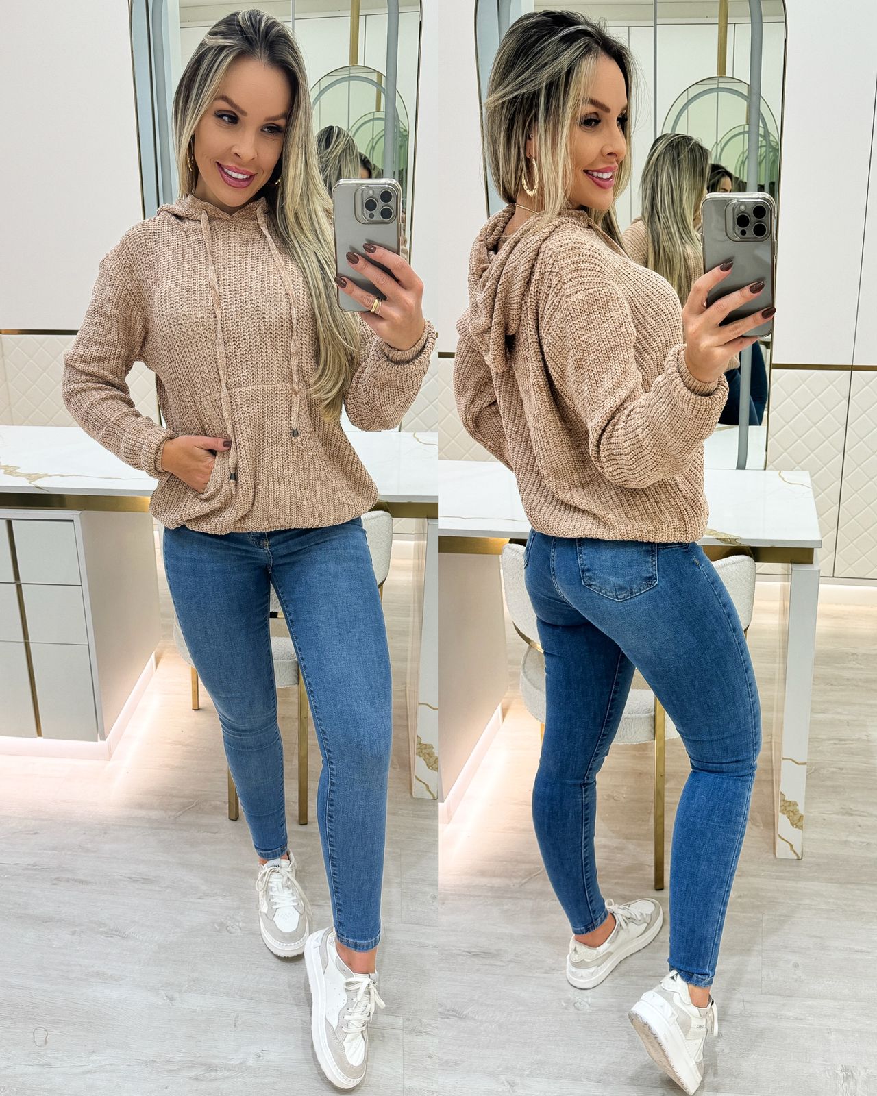 Blusa Kamala Bege 99900
