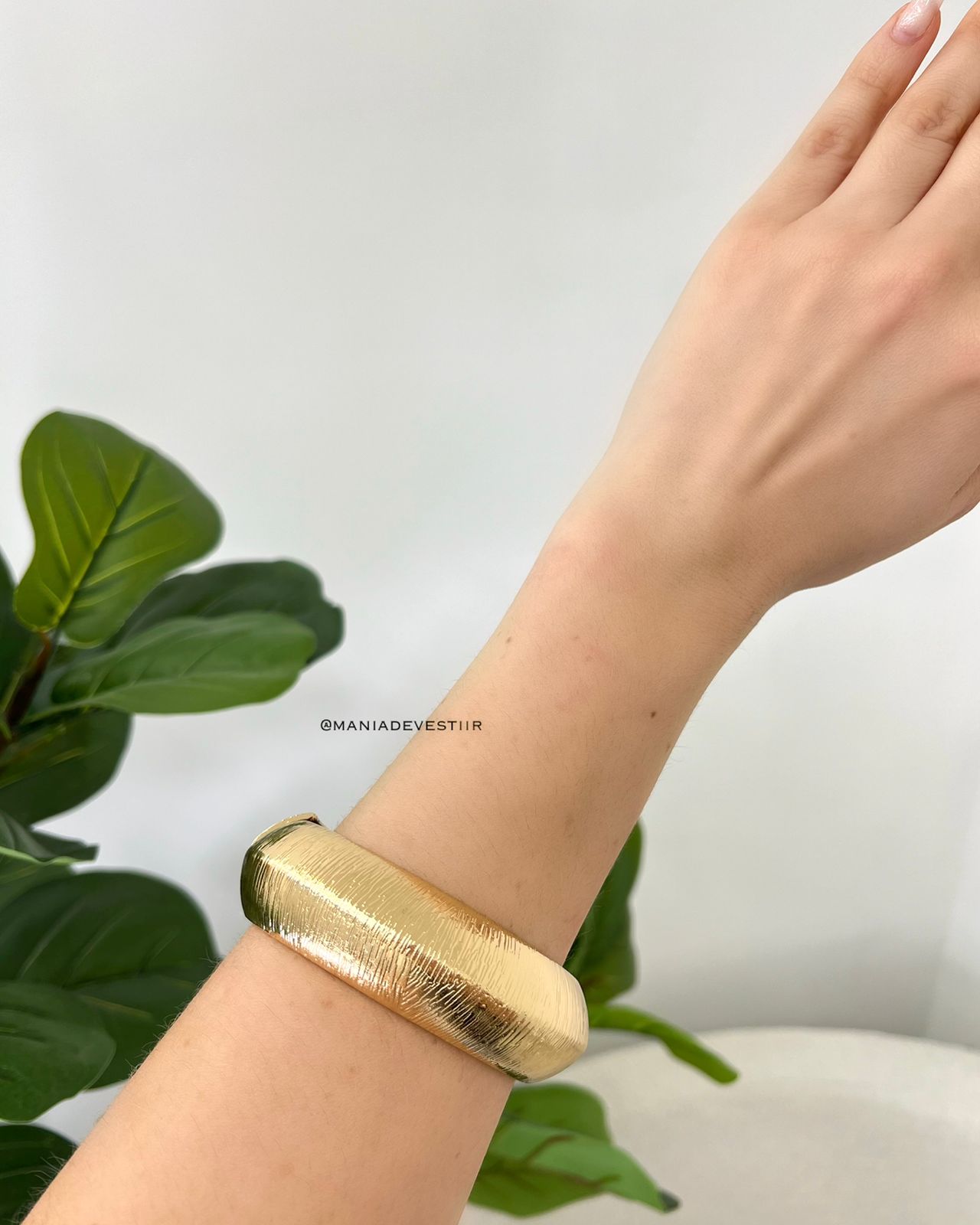 Bracelete Kenia Dourado 113570