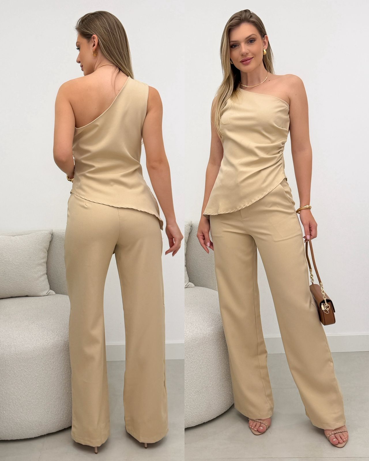 Conjunto Tiberia Bege 114421