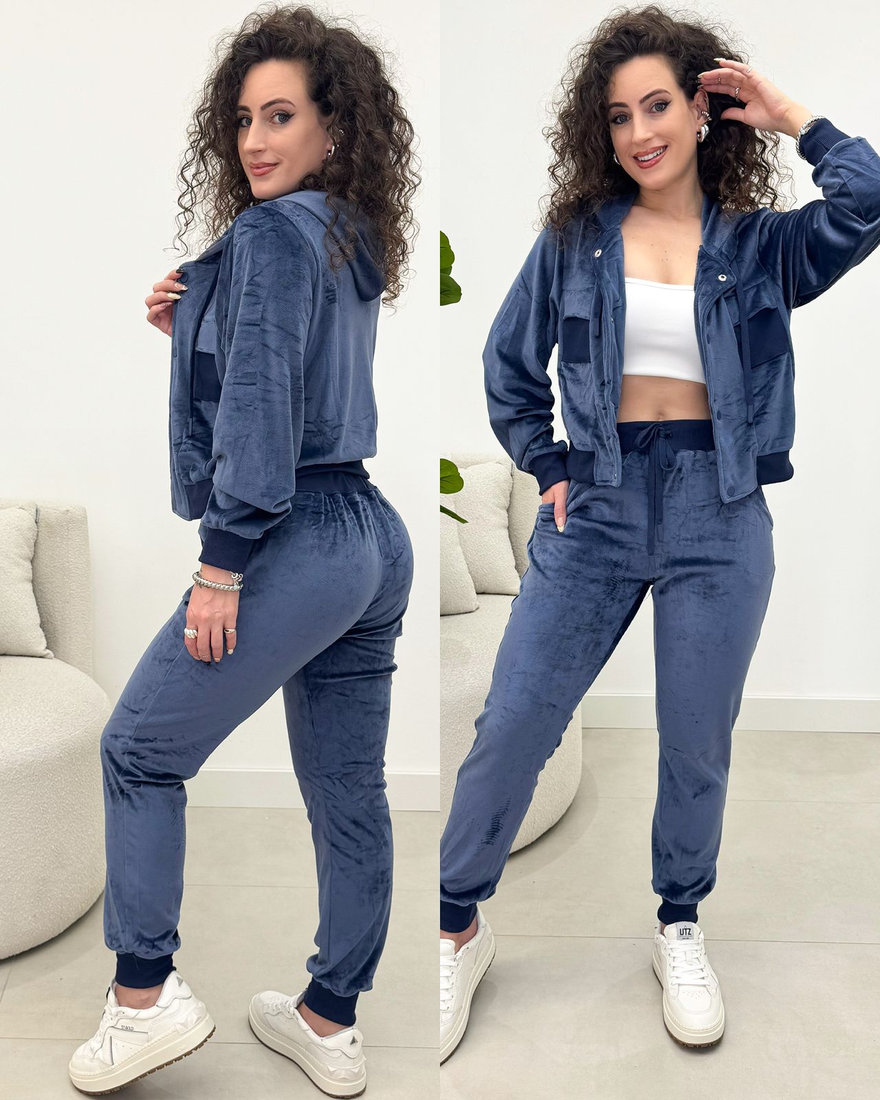 Conjunto Kassiane Azul 133234