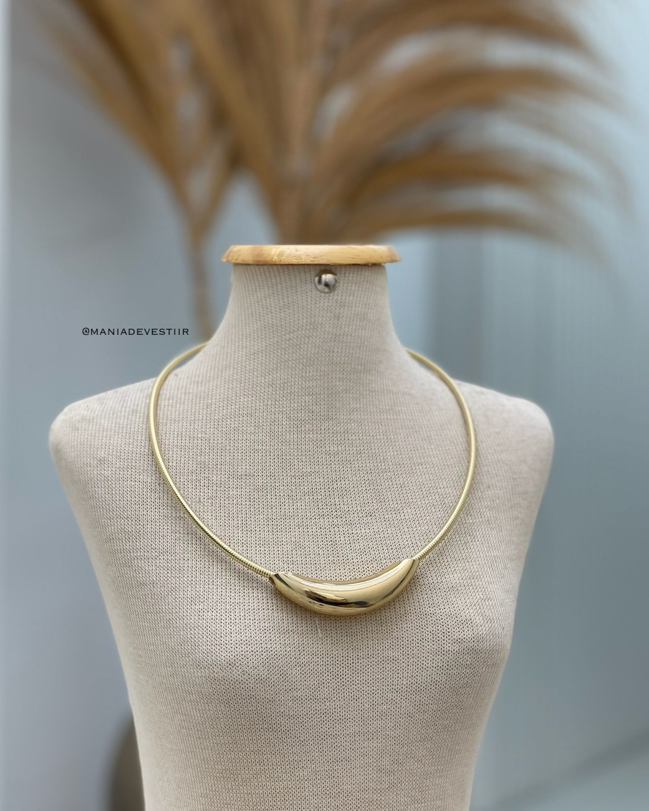 Colar Maria Dourado 96071