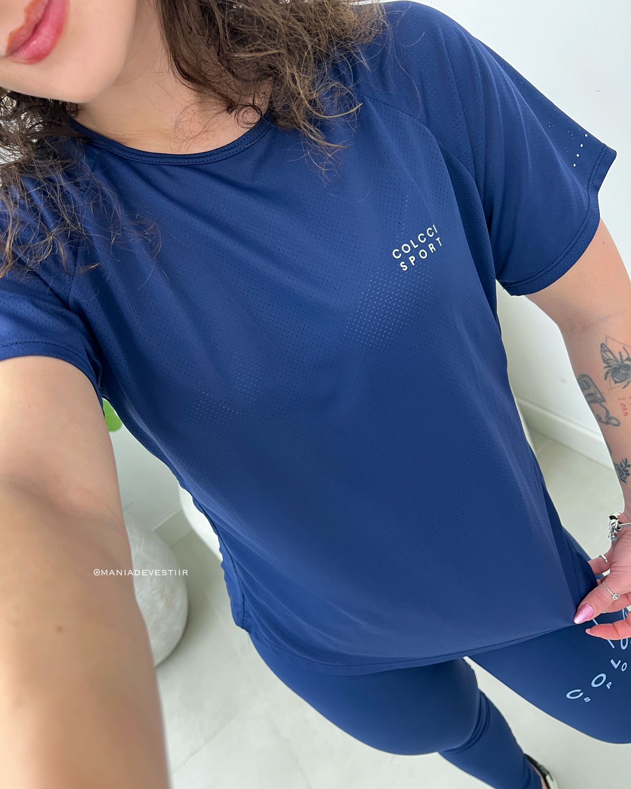 Camiseta Colcci Azul Marinho 100252