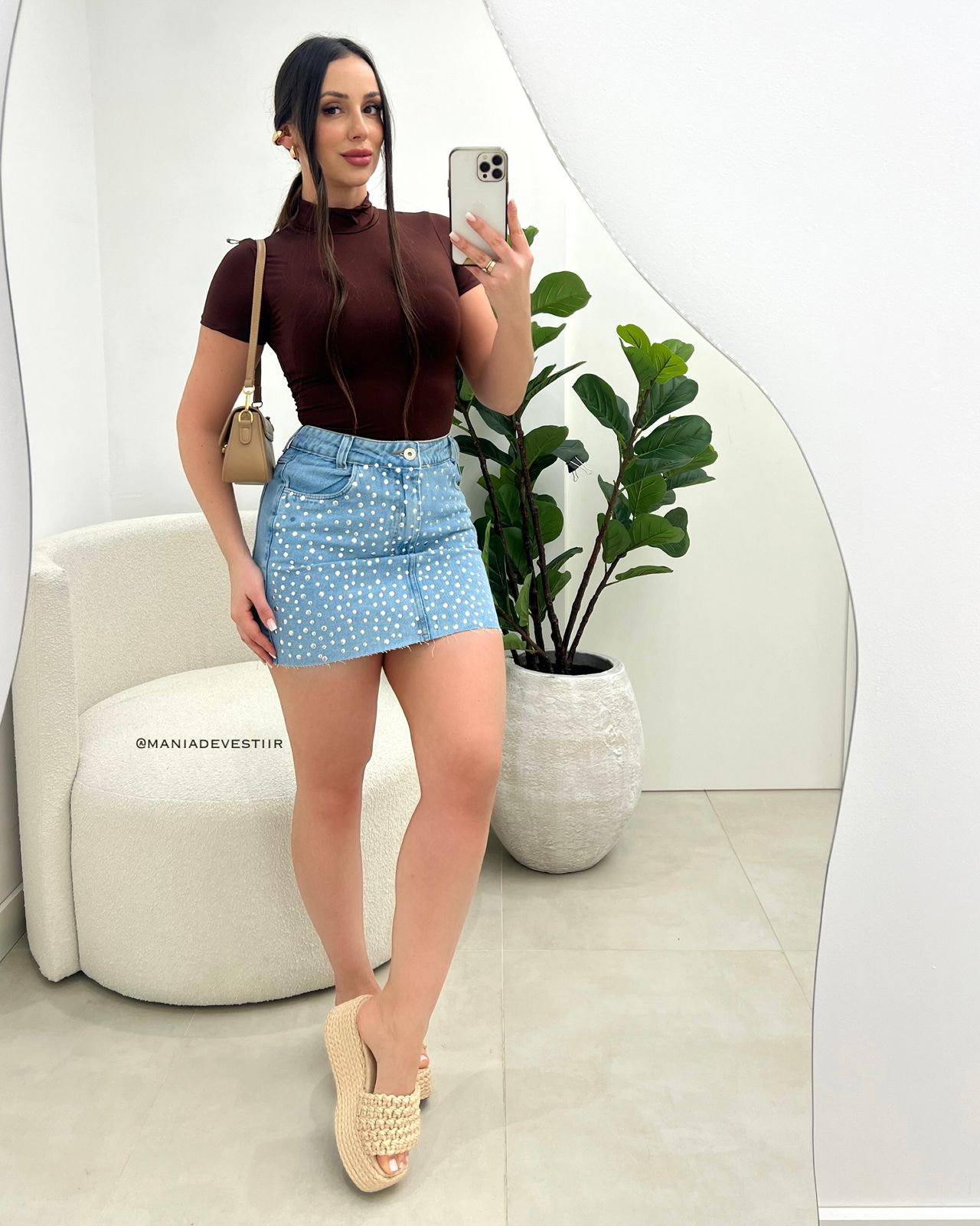 Saia Jeans Caline 106927