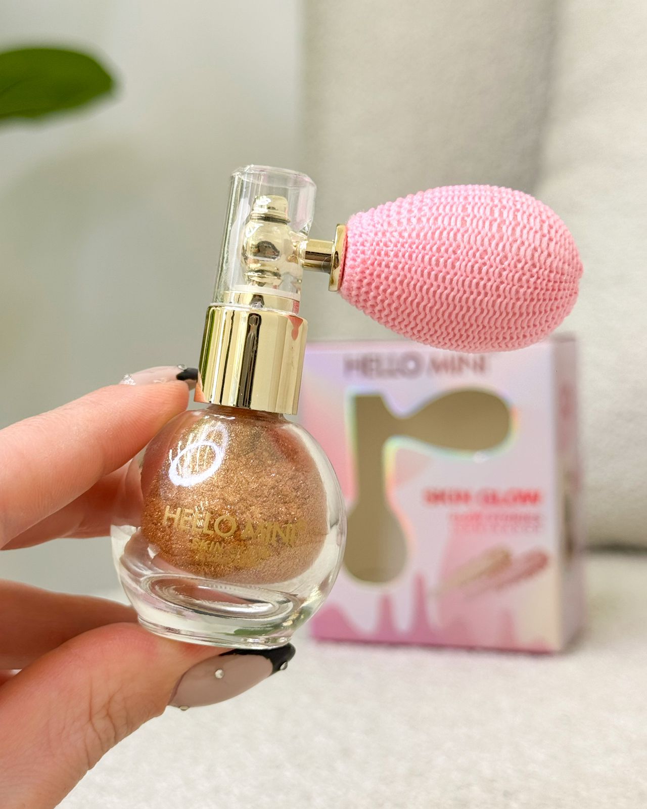 Iluminador Corporal Mania Make Dourado 127175