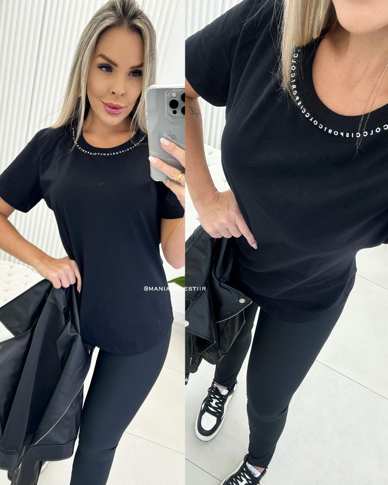 Camiseta Colcci Black 61149