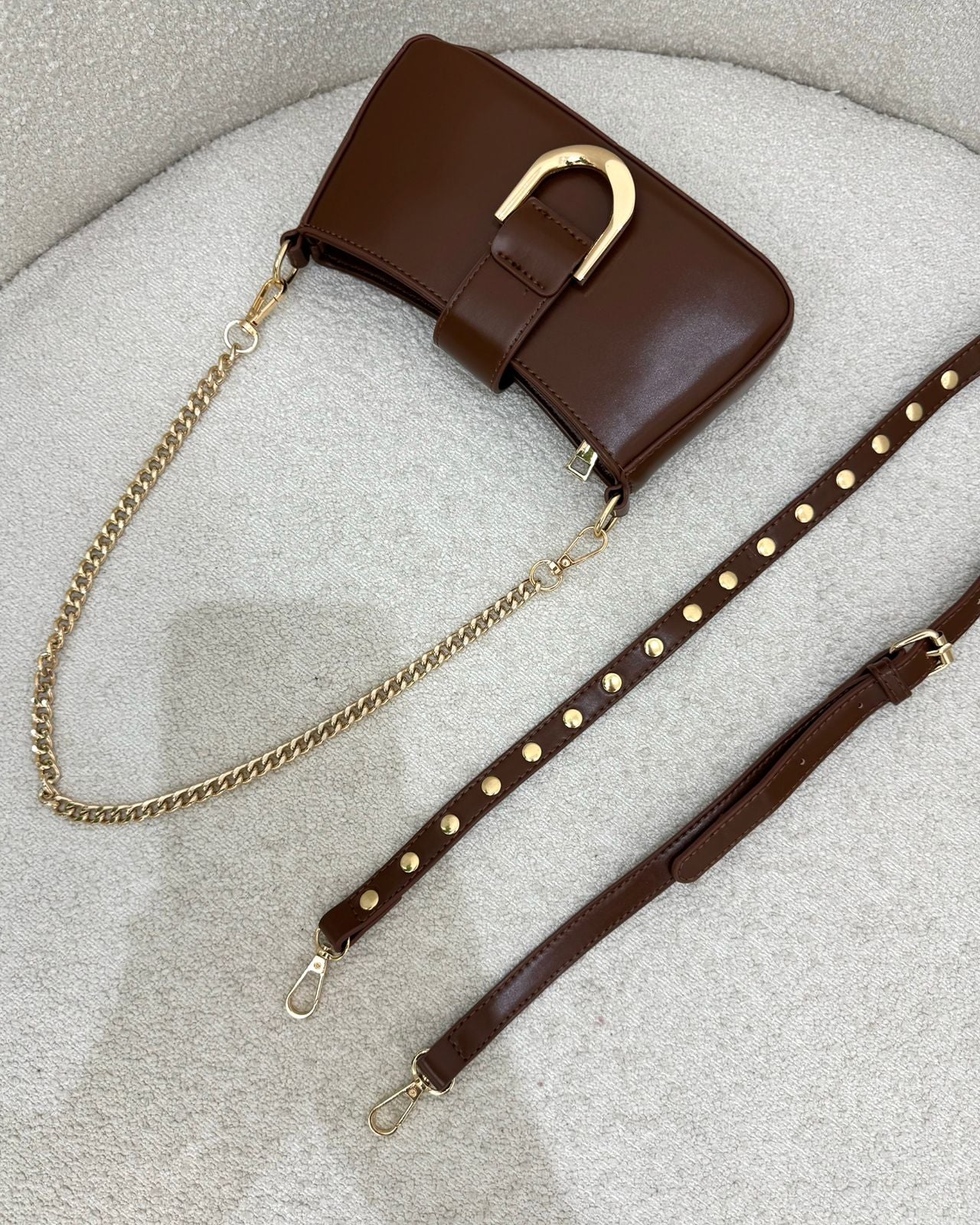Bolsa Mania Essenza Marrom 133631