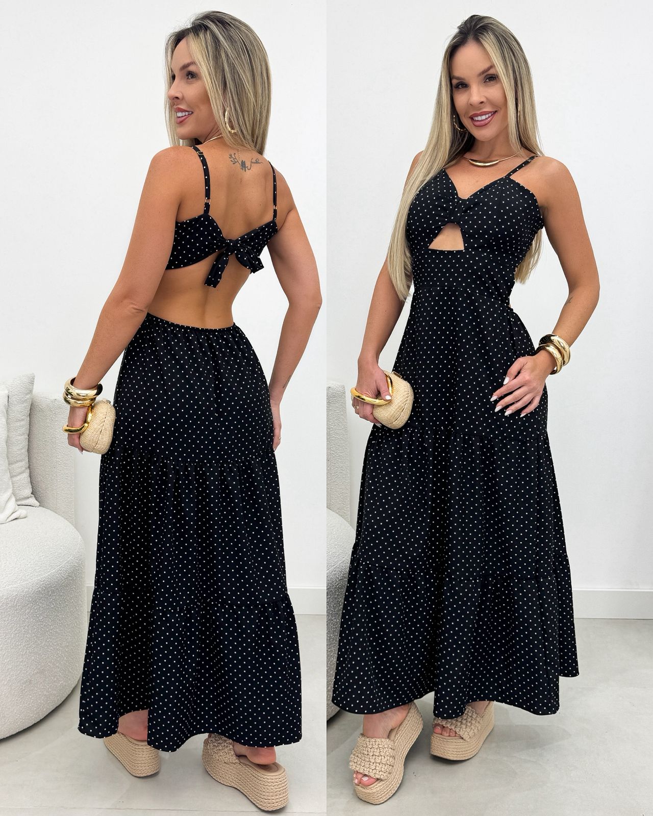 Vestido Poá Letícia 108378