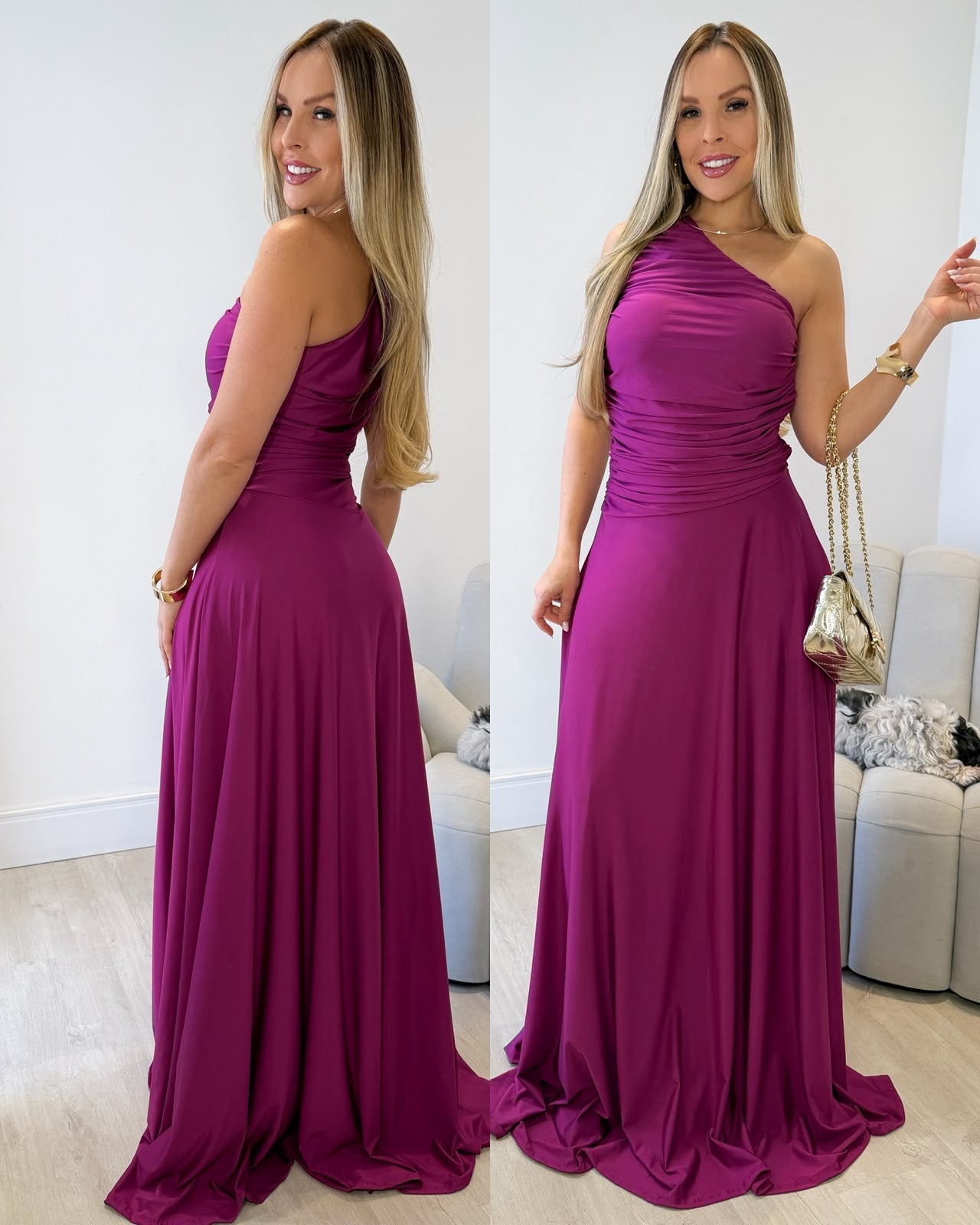 Vestido Fernanda Fúcsia 136601