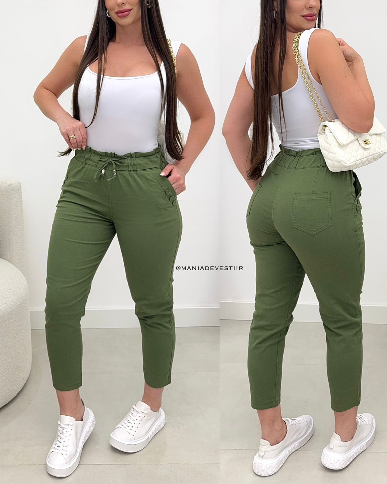 BLACK Calça Kessia Verde 117670