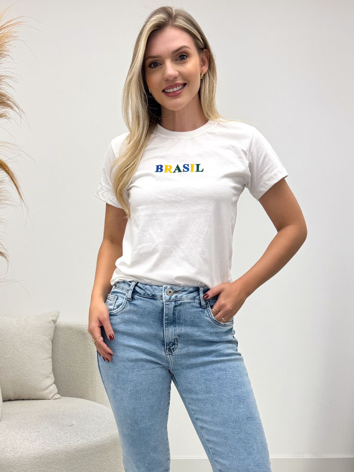 T-Shirt Sofia Brasil Off 134383
