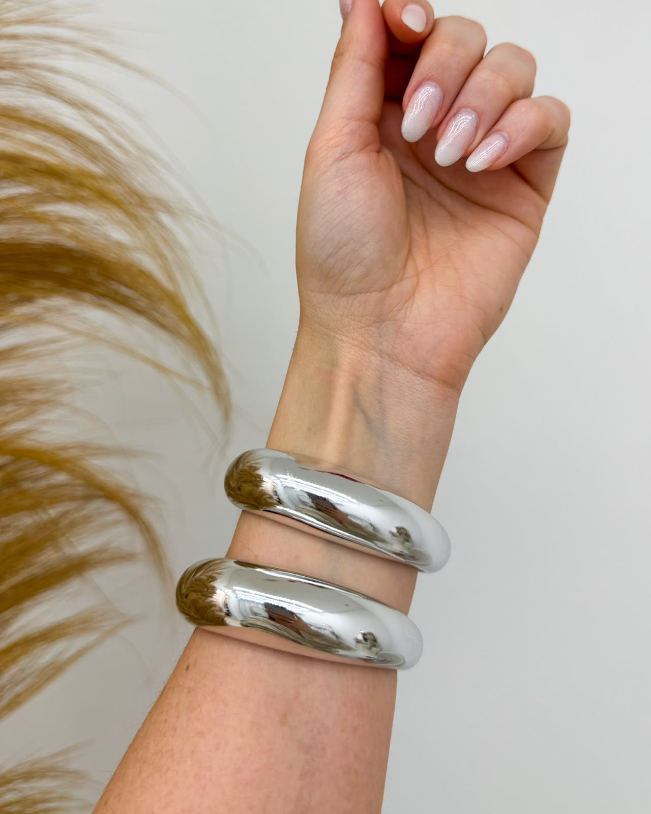 Conjunto Bracelete Mania Essenza Prata 135536