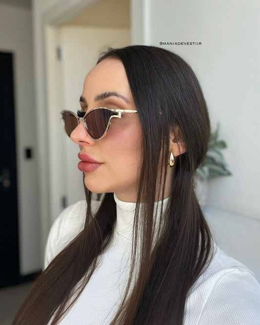 Óculos De Sol Ceci Marrom 104742