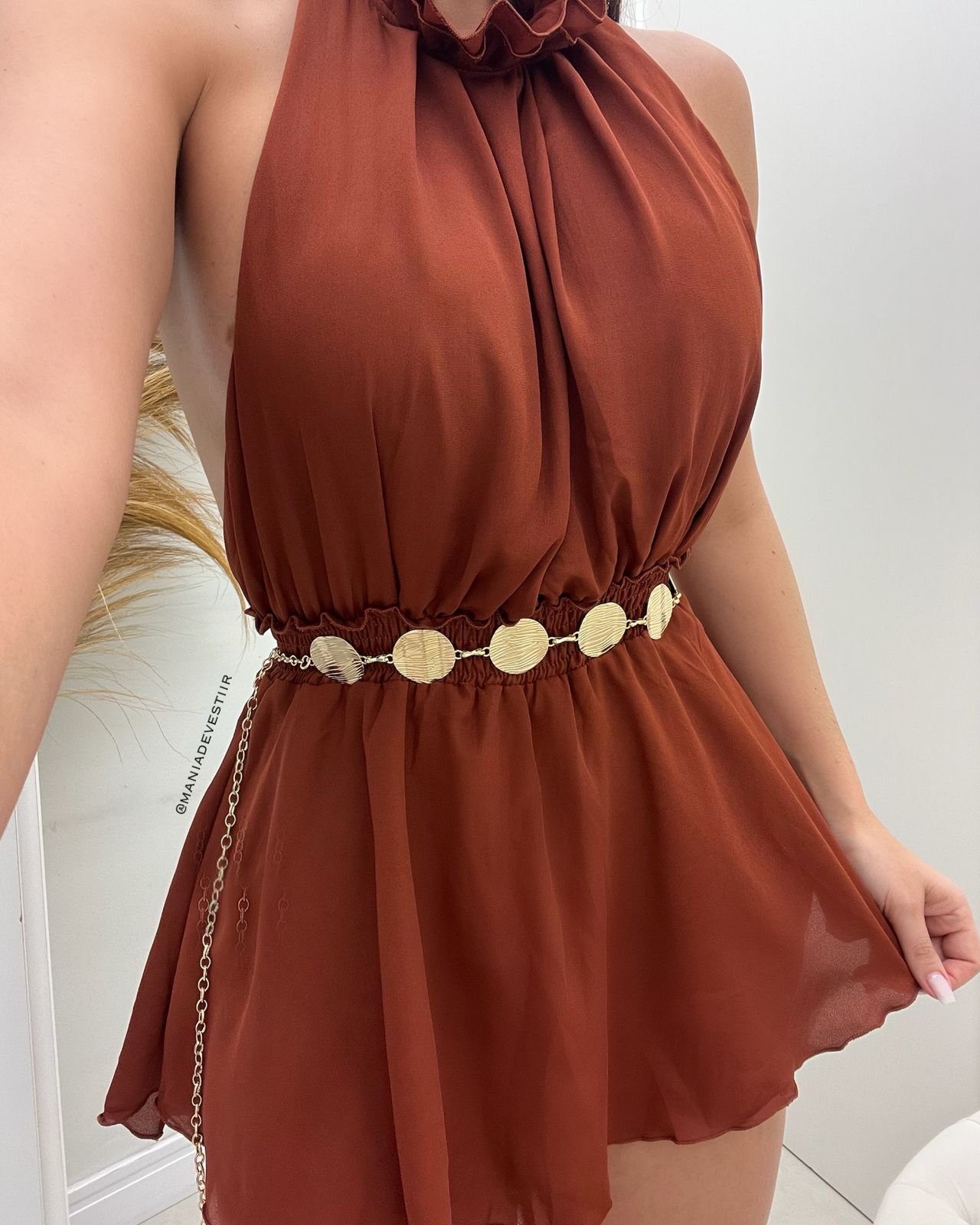 Cinto Nathy Dourado 91519