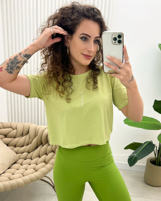 Cropped Colcci Verde 93780