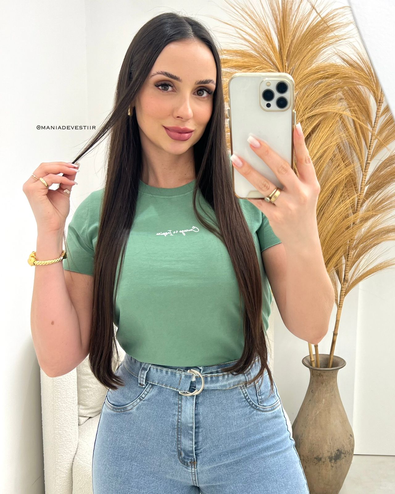 T-Shirt Magali Verde Oliva 113444