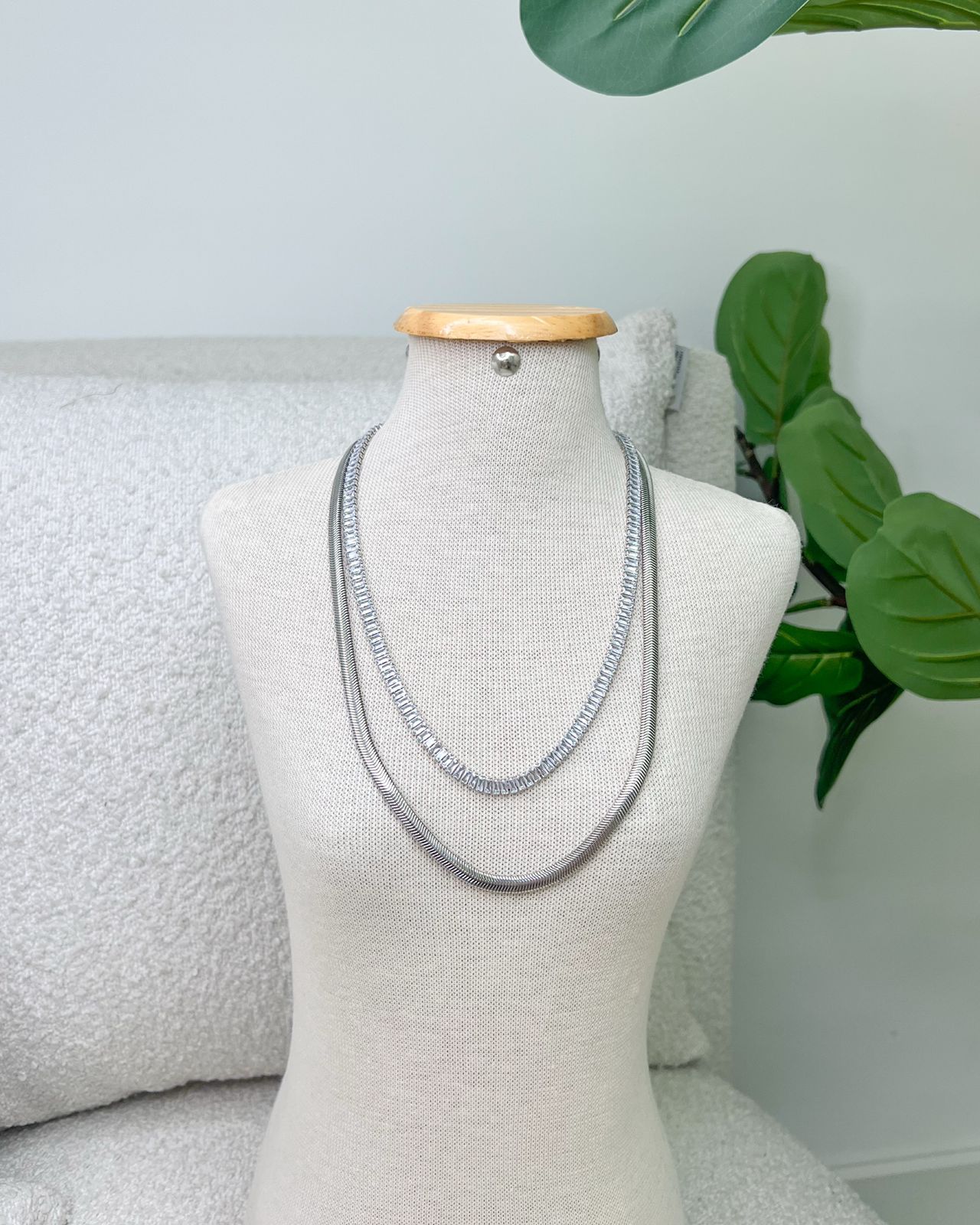 Colar Mania Essenza Prata 124081