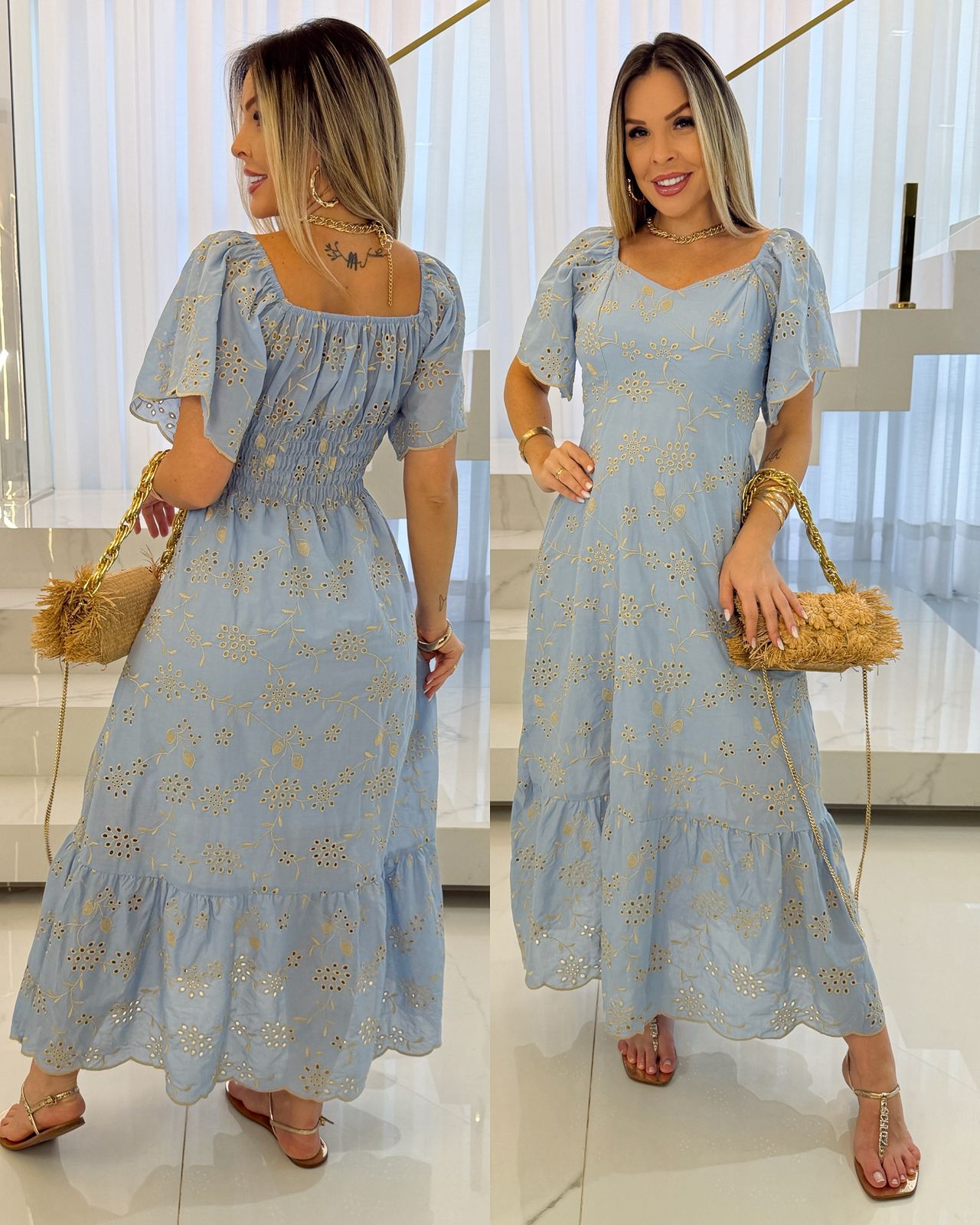 Vestido Valeria Azul 120125