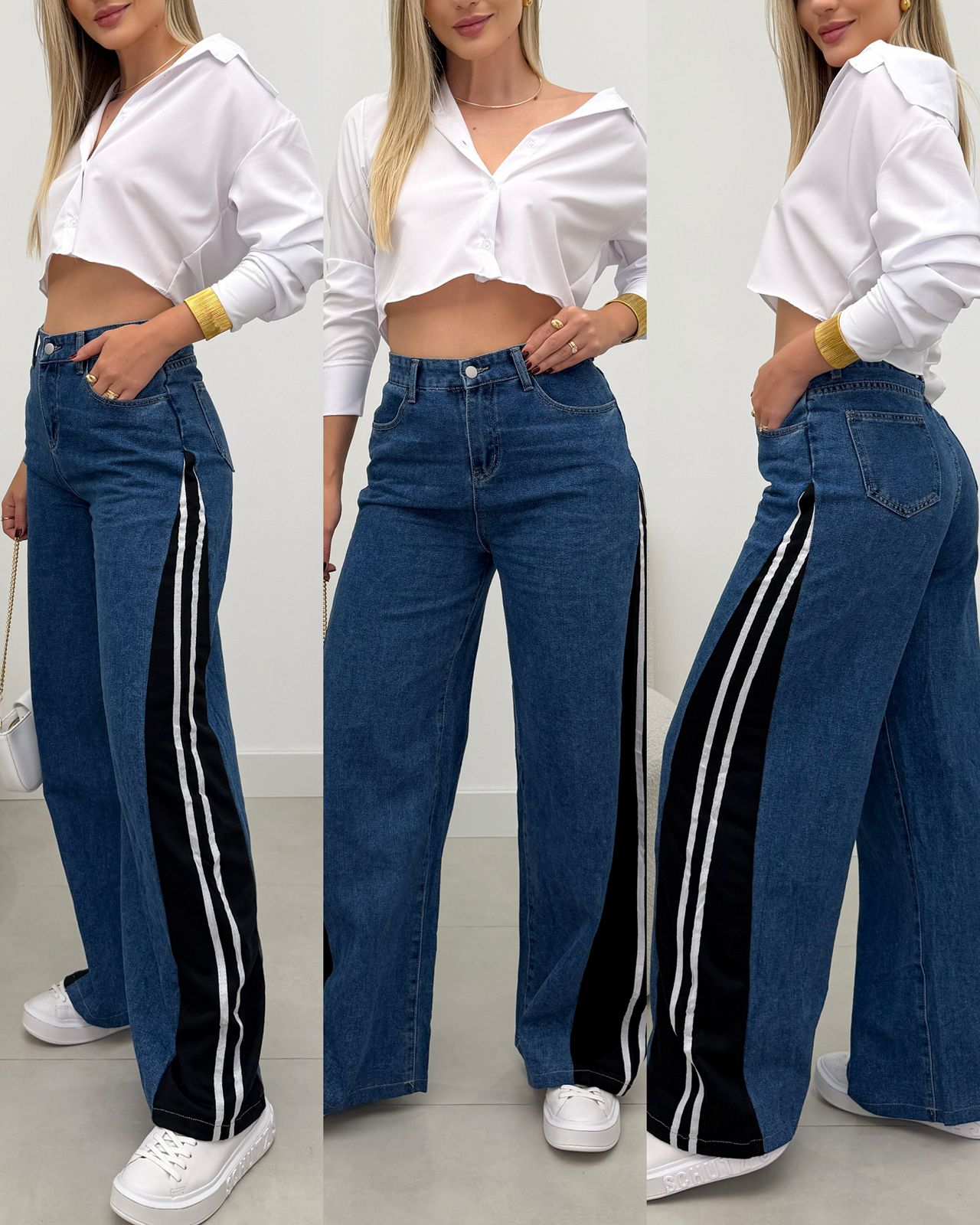 Calça Jeans Alicia Azul 128125