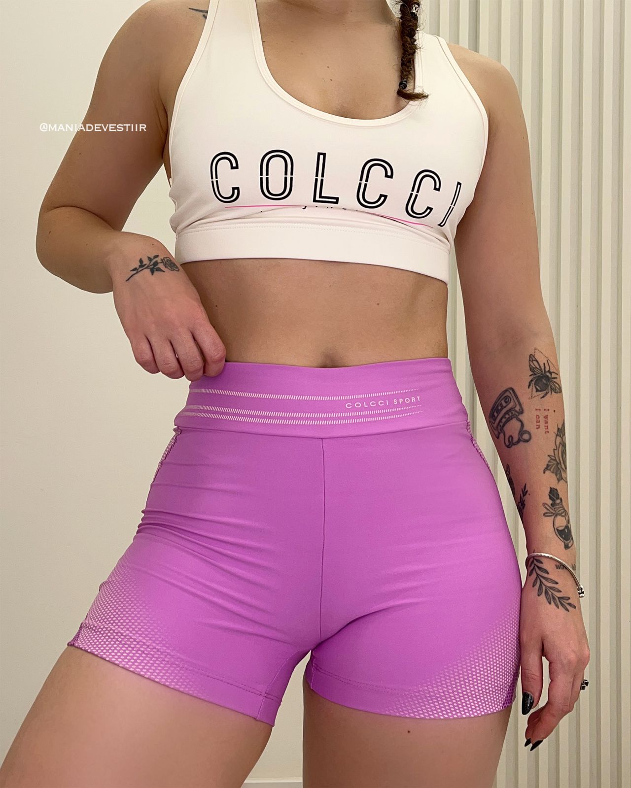 Shorts Snatch Colcci Lilás Purple 30626