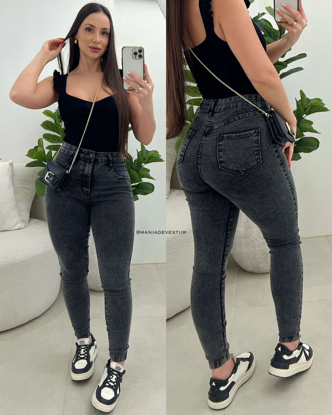 Calça Jeans Melinda Flaviana 109932