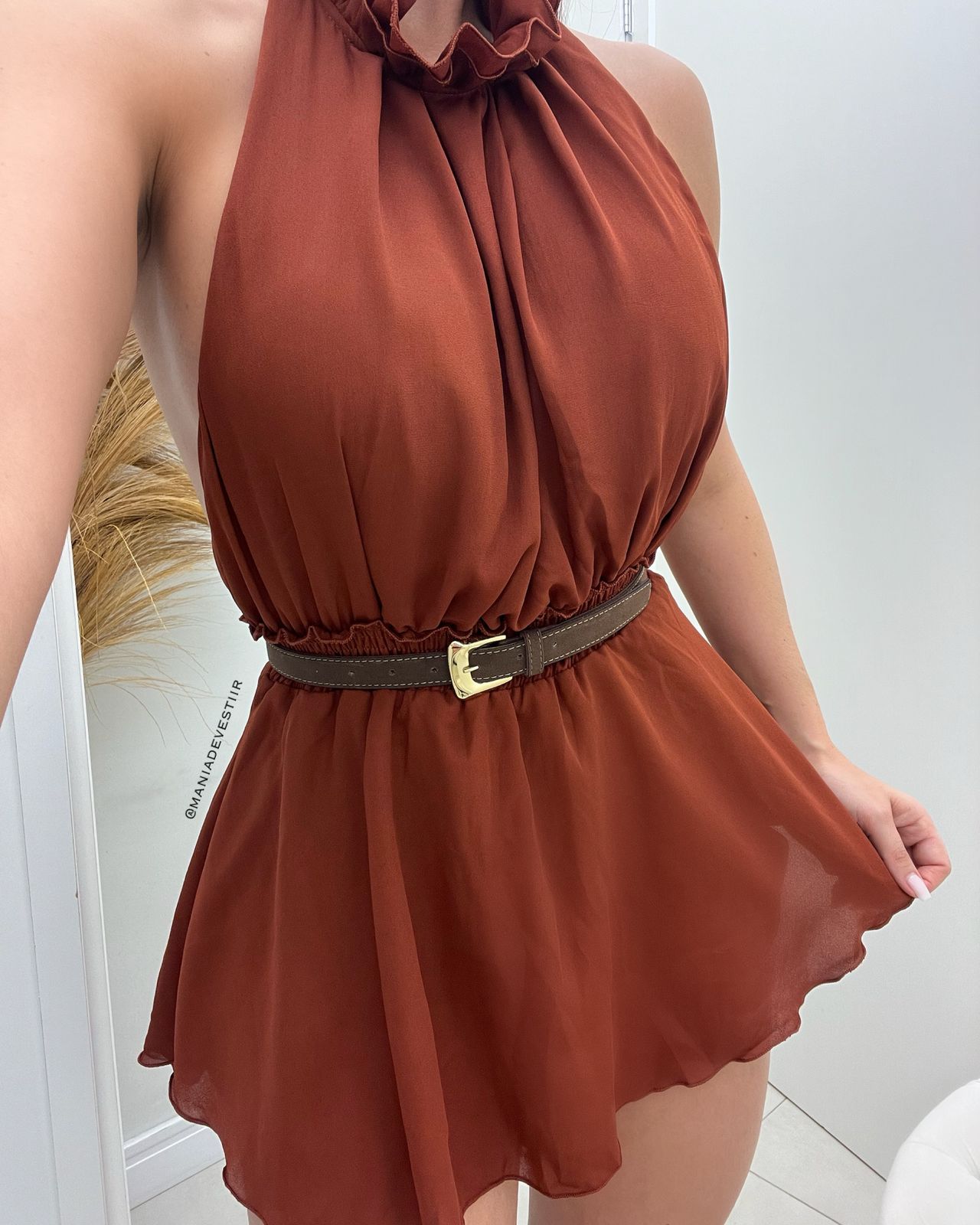 Cinto Ava Chocolate 91489