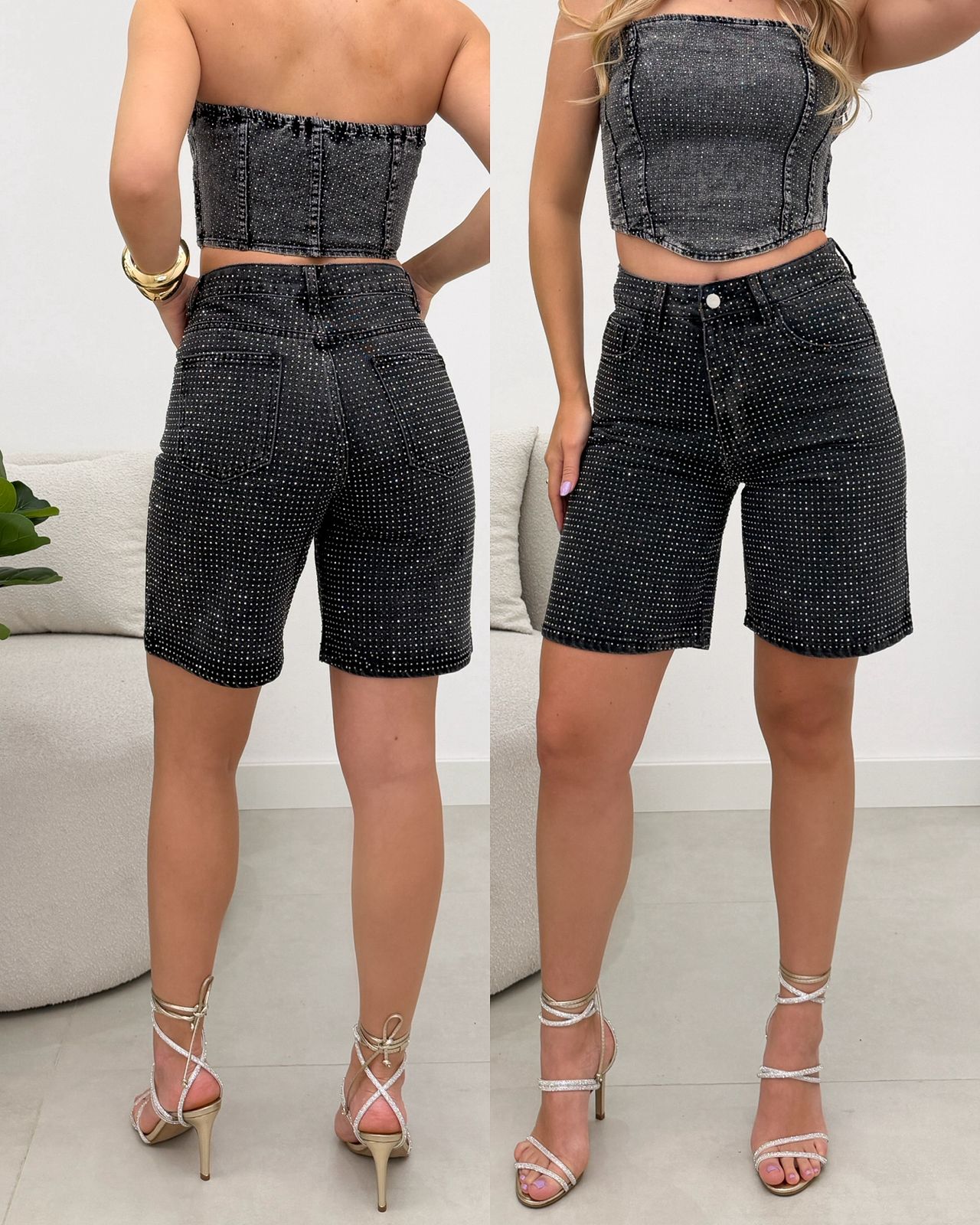 Bermuda Jeans Stella Estonada 116250