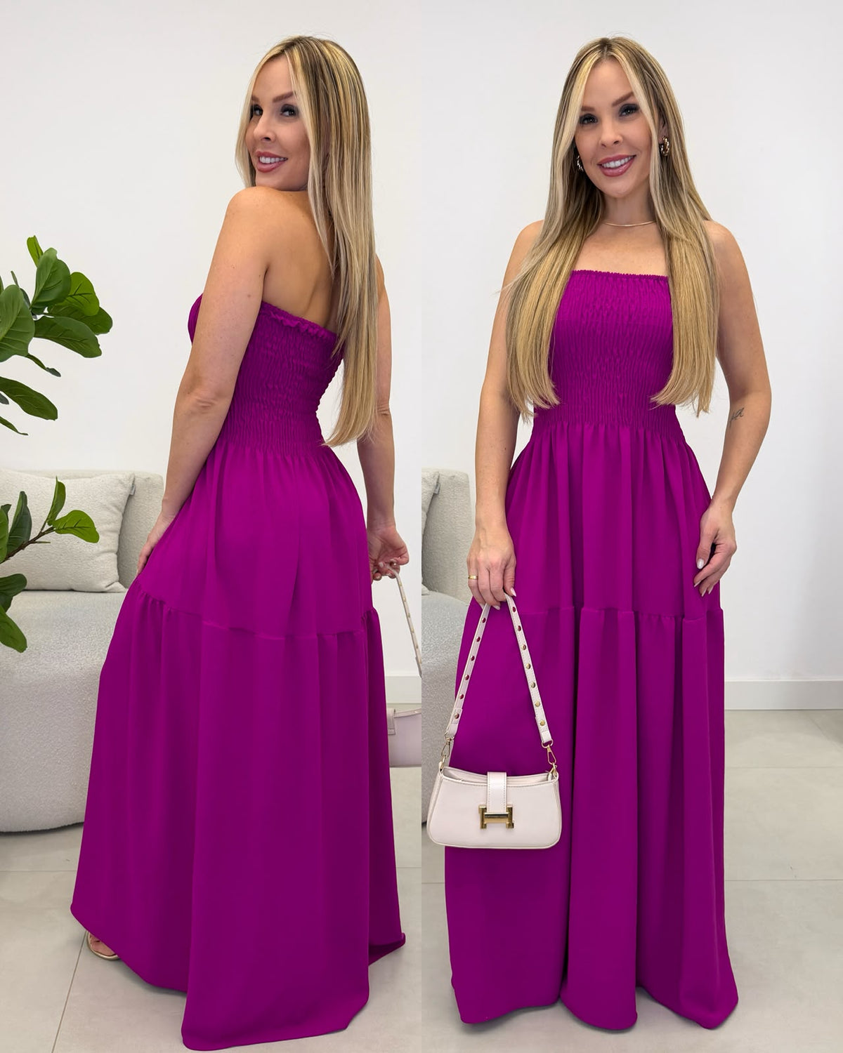 Vestido Jordana Fucsia 137086