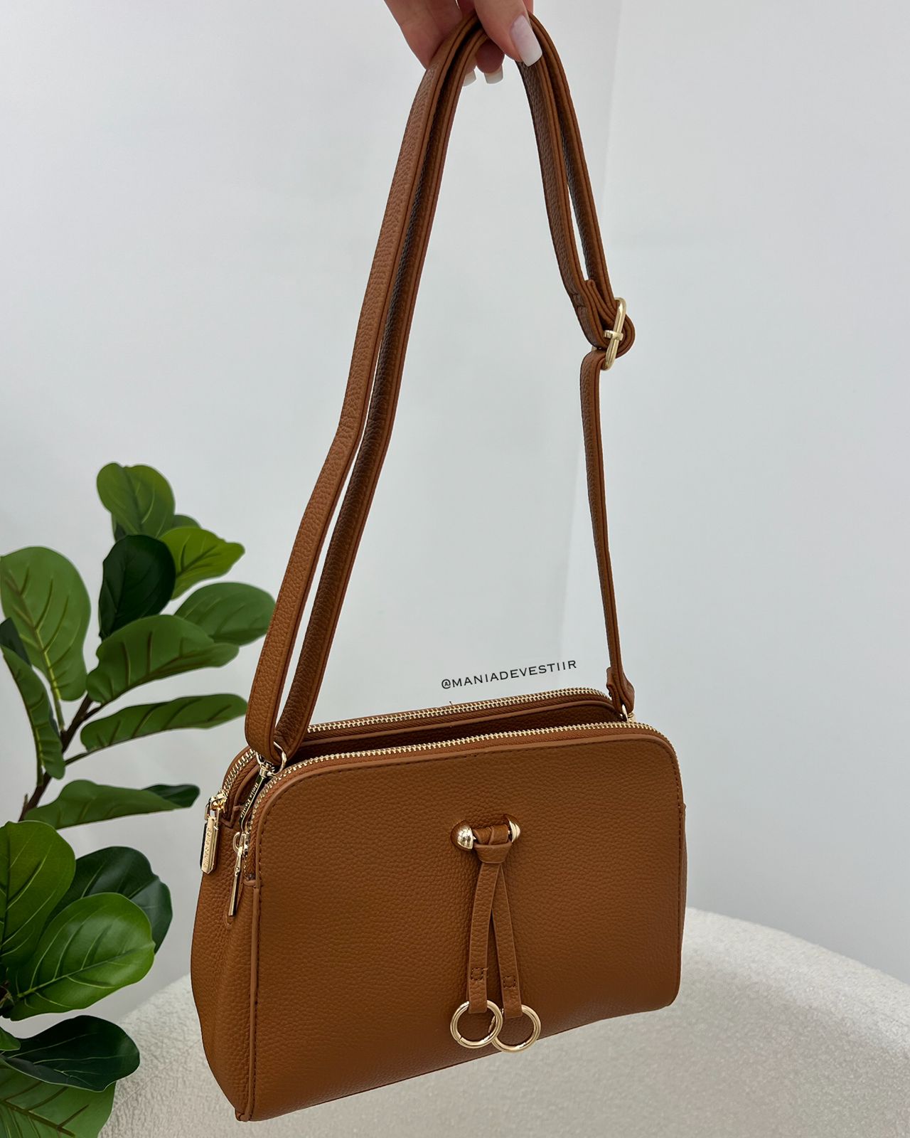 Bolsa Barbara Marrom 104732