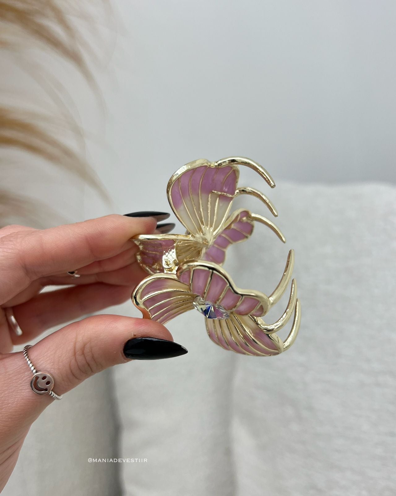 Presilha Flor Lilas 113311