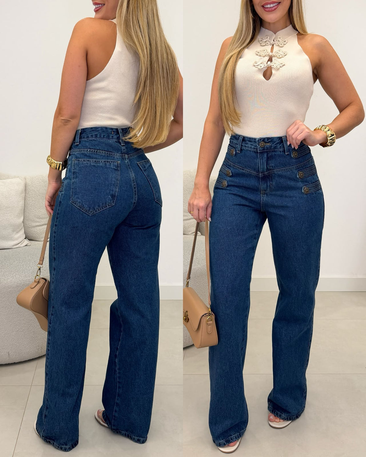 Calça Jeans Conciência Gabriela 137835