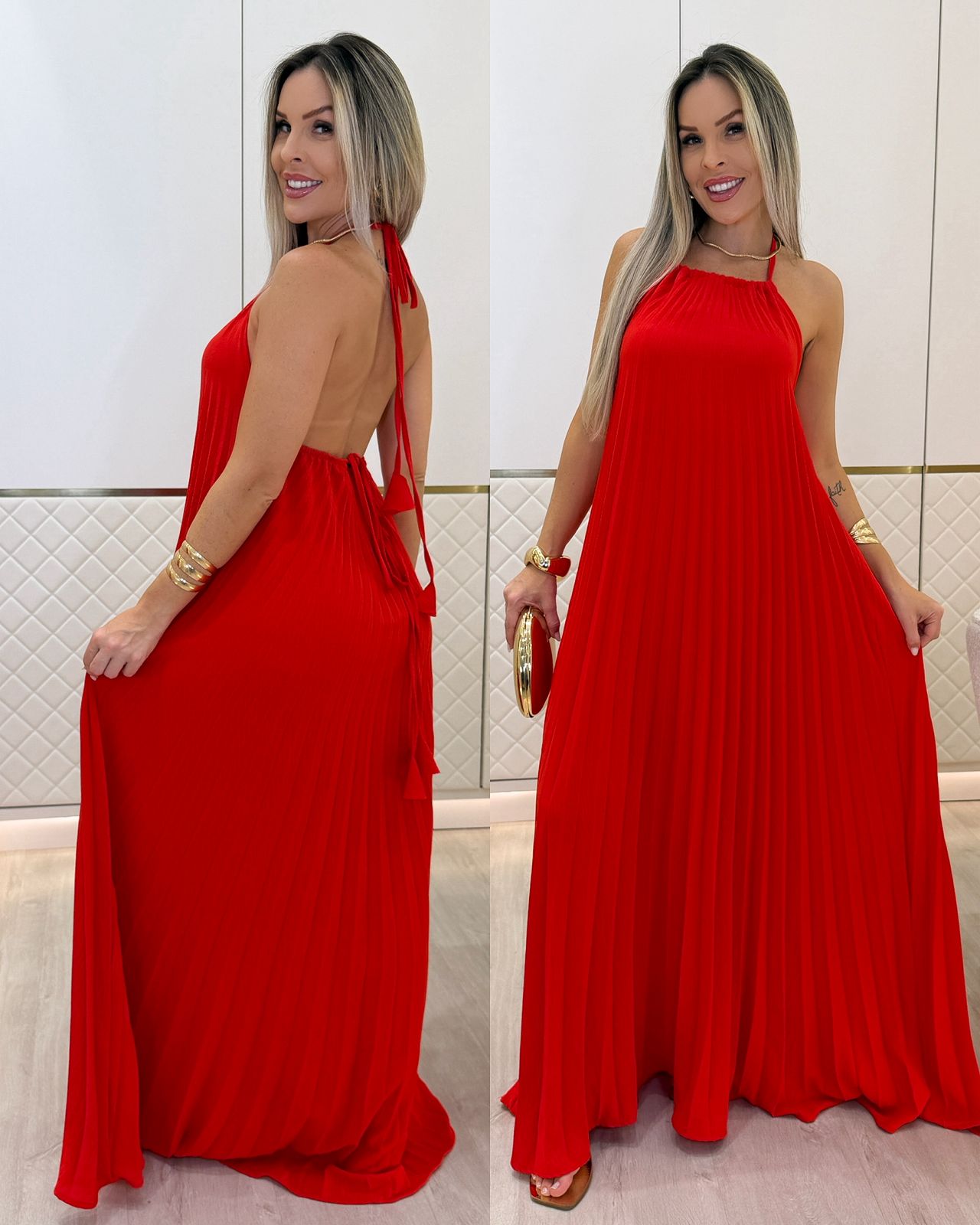 Vestido Aia Vermelho 116188
