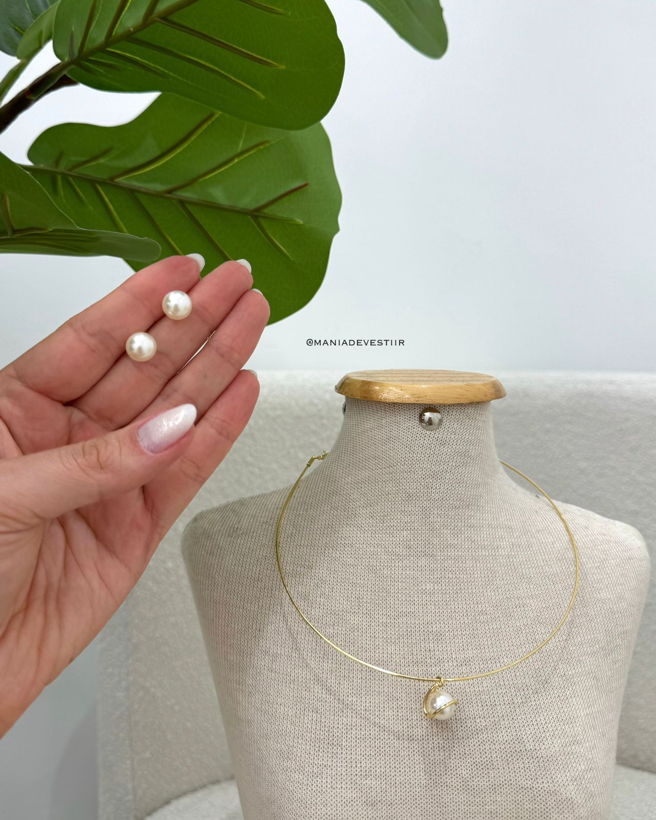 Conjunto Colar e Brinco Mania Essenza 118076