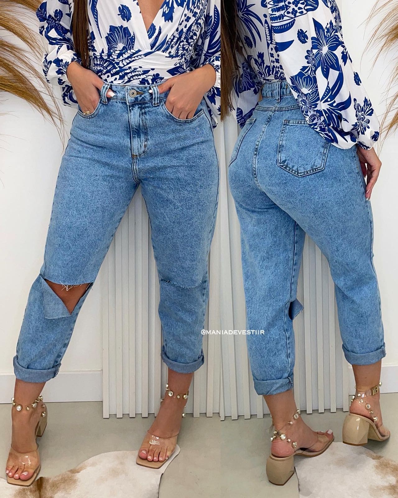 calça jeans nexo mom tamara 26288