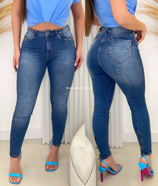 calça jeans skinny consciência lorena 13976
