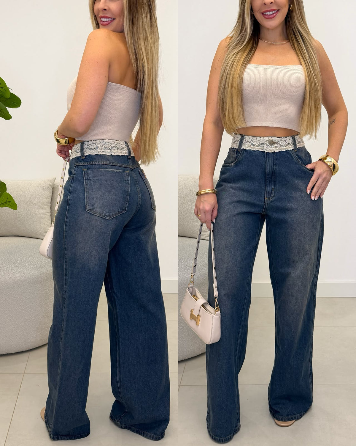 Calça Jeans Melinda Taiza 137055