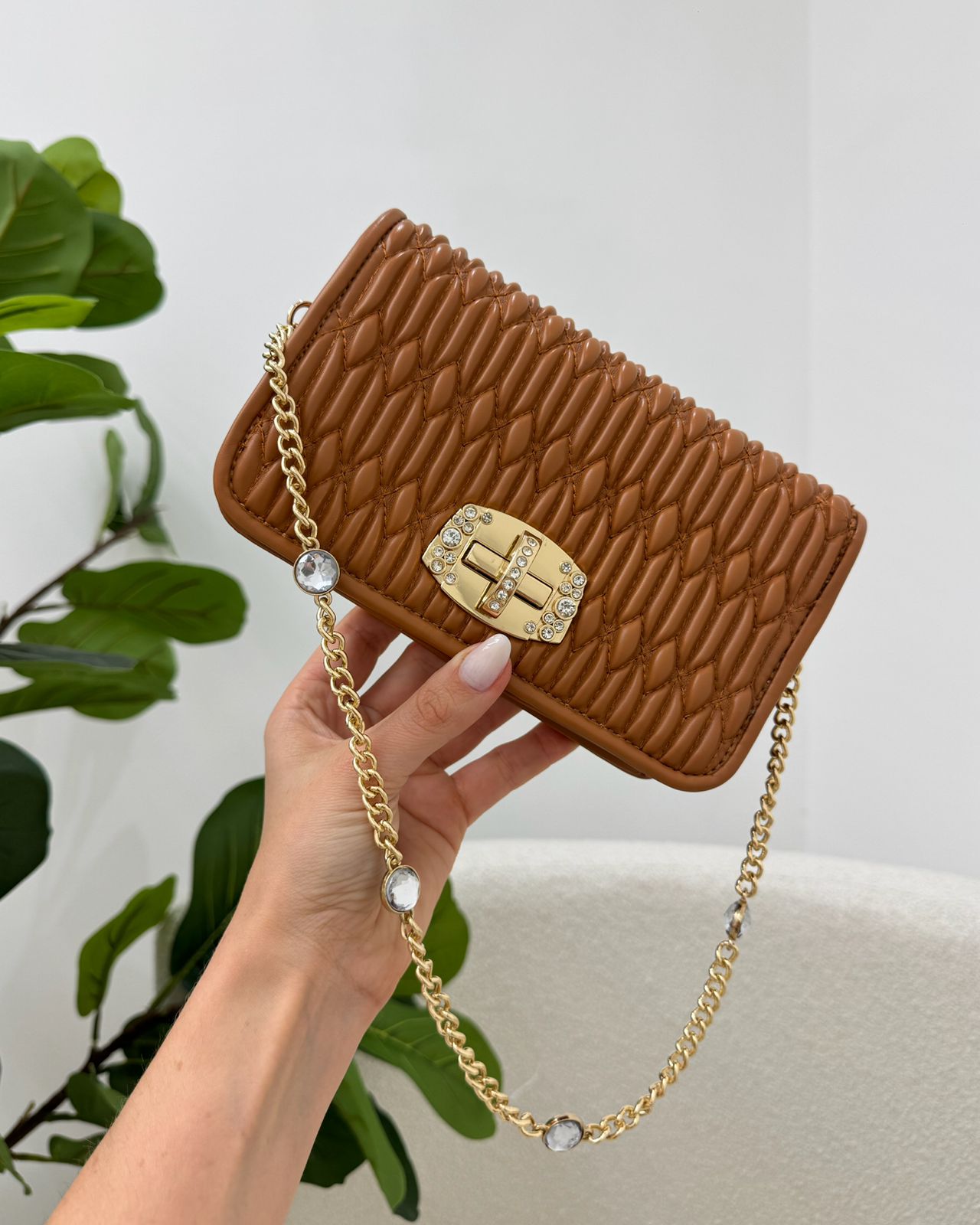 Bolsa Mania Essenza Caramelo 129149