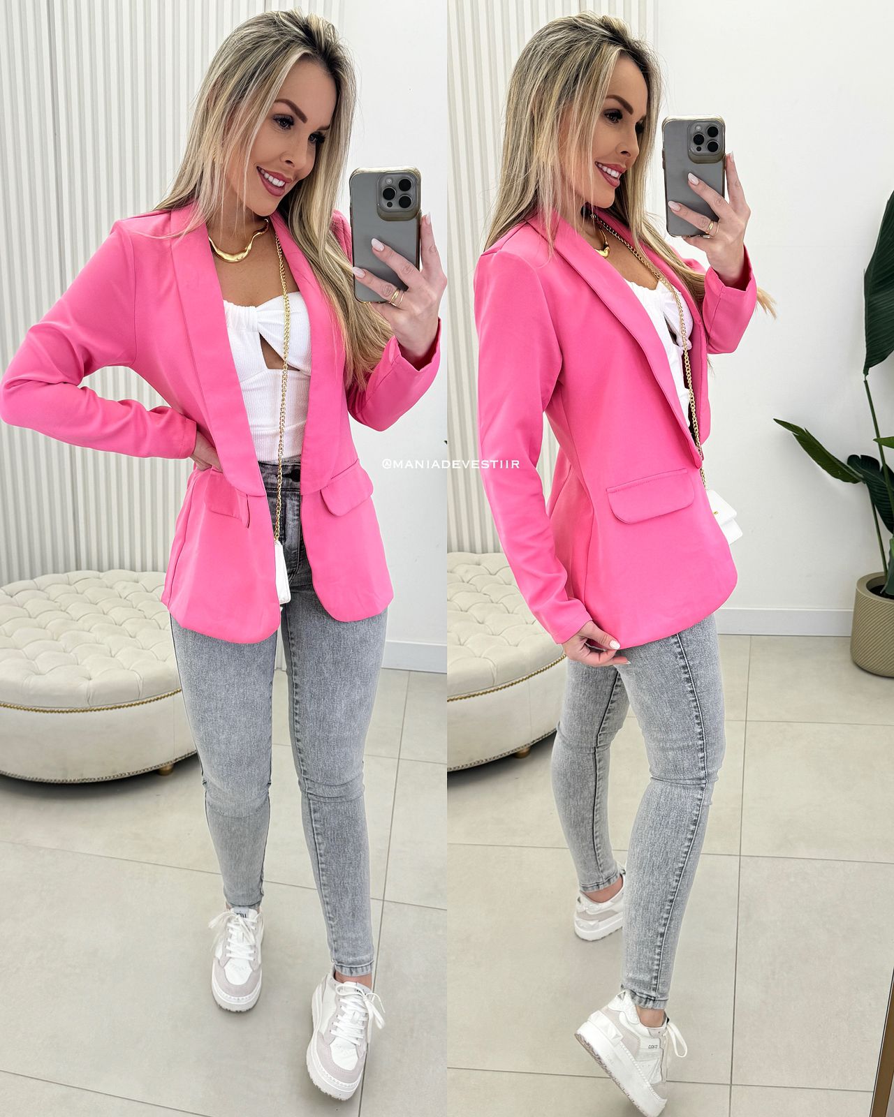 Blazer Larissa Rosa 65808