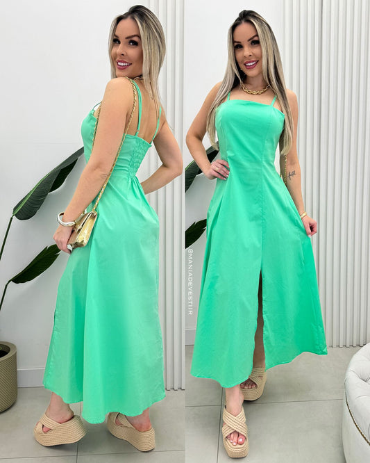 FULL SP-Vestido Natila Verde 70814