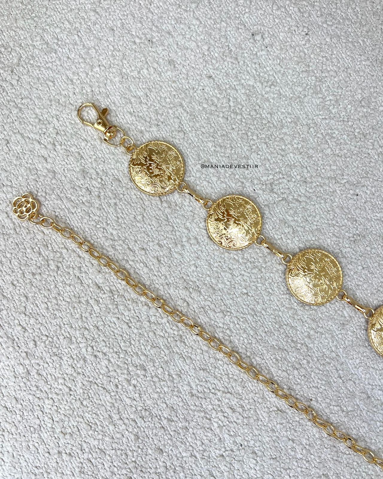 ﻿Cinto Claudete Dourado 110274