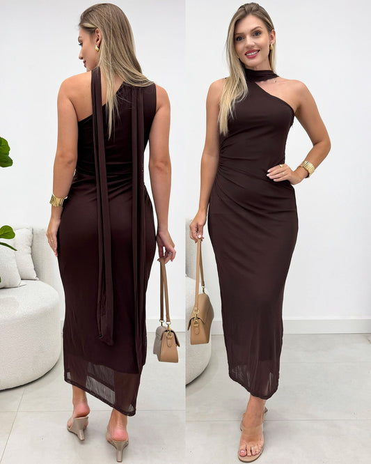 Vestido Tifani Chocolate 133253