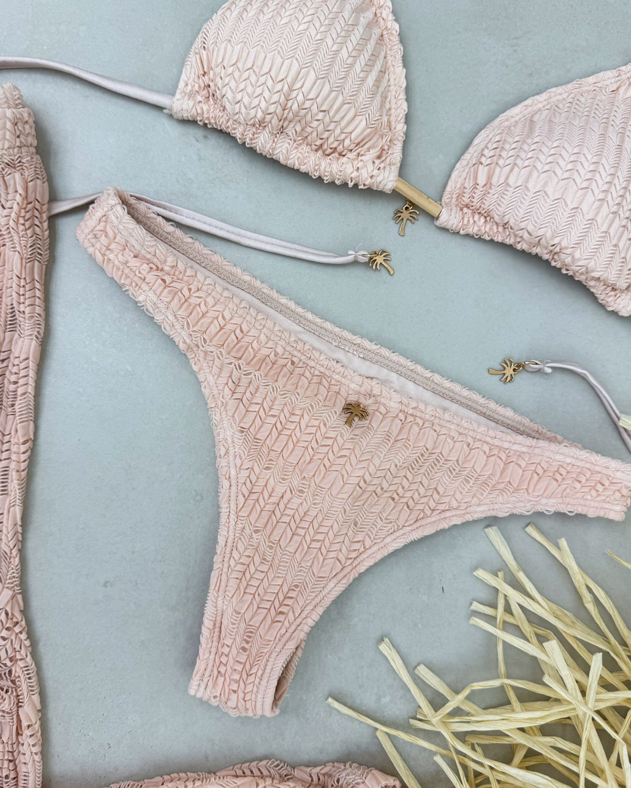 Biquíni 3 Peças Amabi Rosé 120198