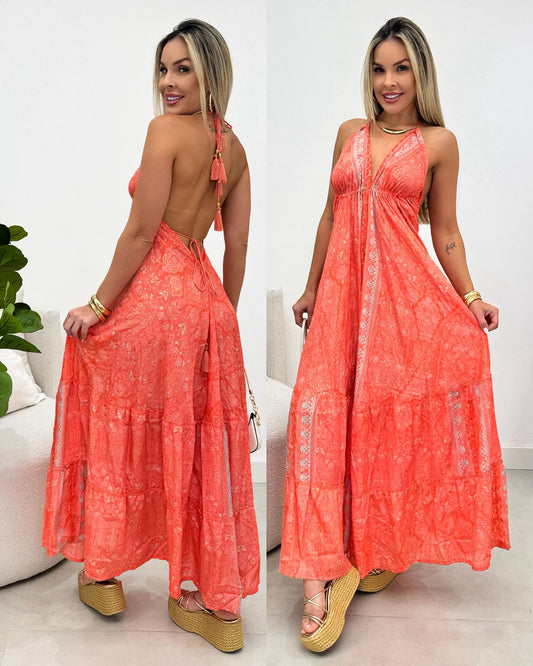Vestido Nadia Coral 108337