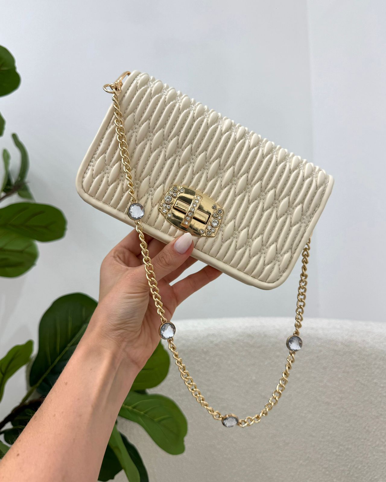 Bolsa Mania Essenza Creme 129151