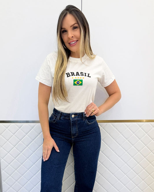 T-Shirt Samara Brasil Off 134382