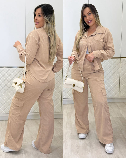 Conjunto Franci Bege 133736