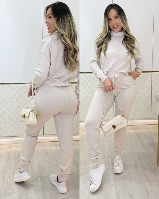 Conjunto Modal Laila Bege Claro 133460