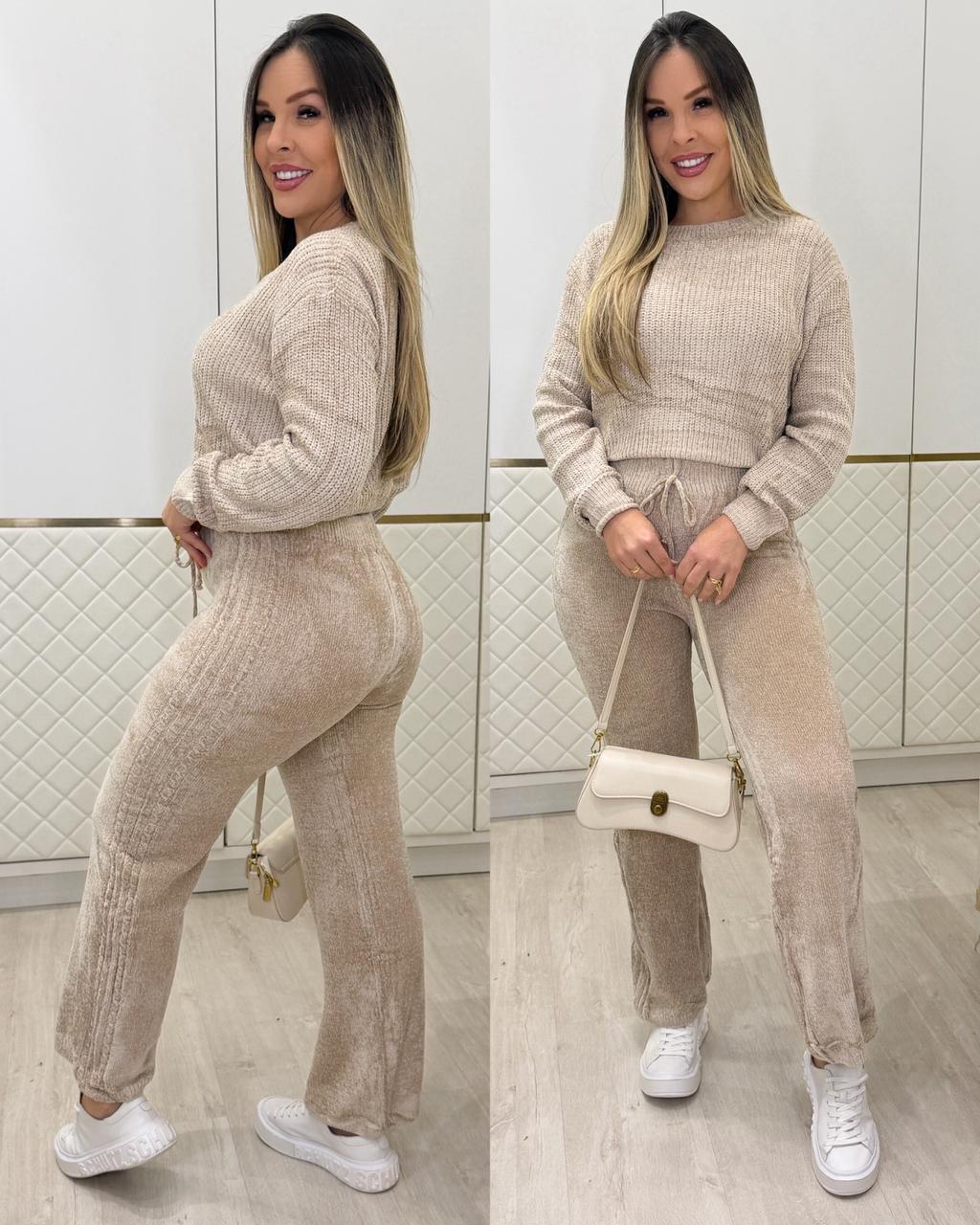 Conjunto Tabata Caqui 133877