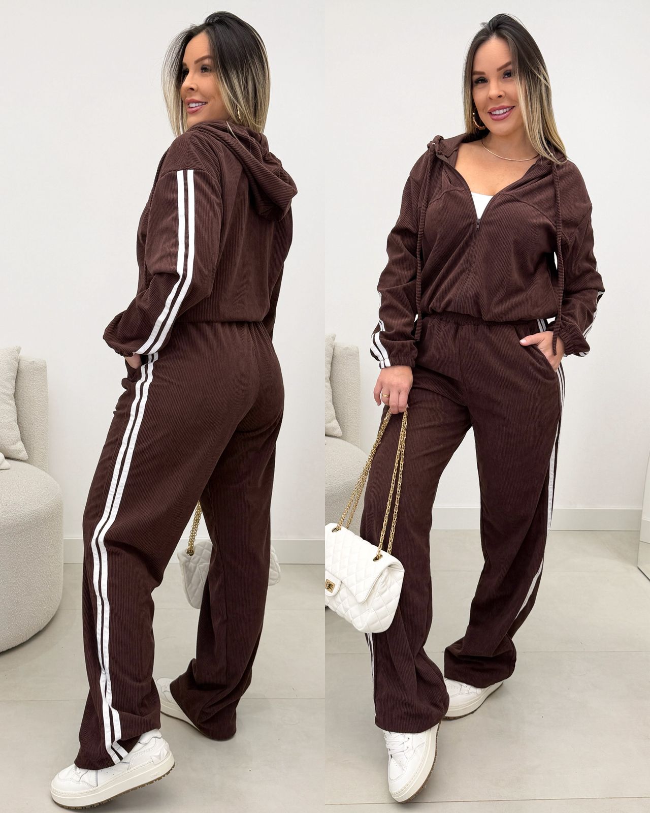 Conjunto Cecília Chocolate 134061